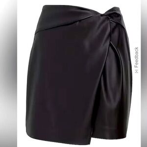Express Faux Leather Mini Skirt